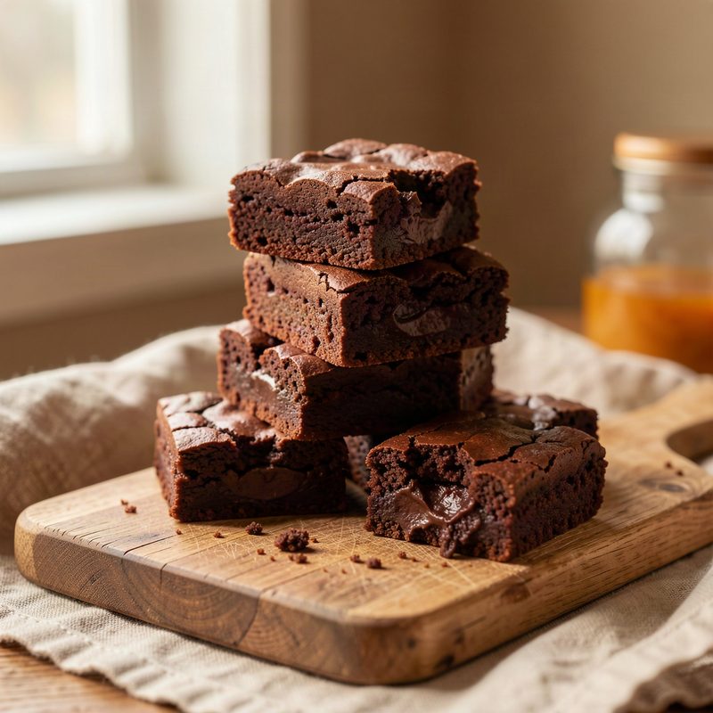 Chocolate Sourdough Brownie