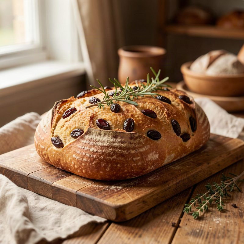 Olive Herb Sourdough